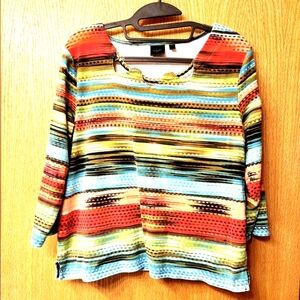 RAFAELLA Unique Neckline! Beautiful Colors & Style!